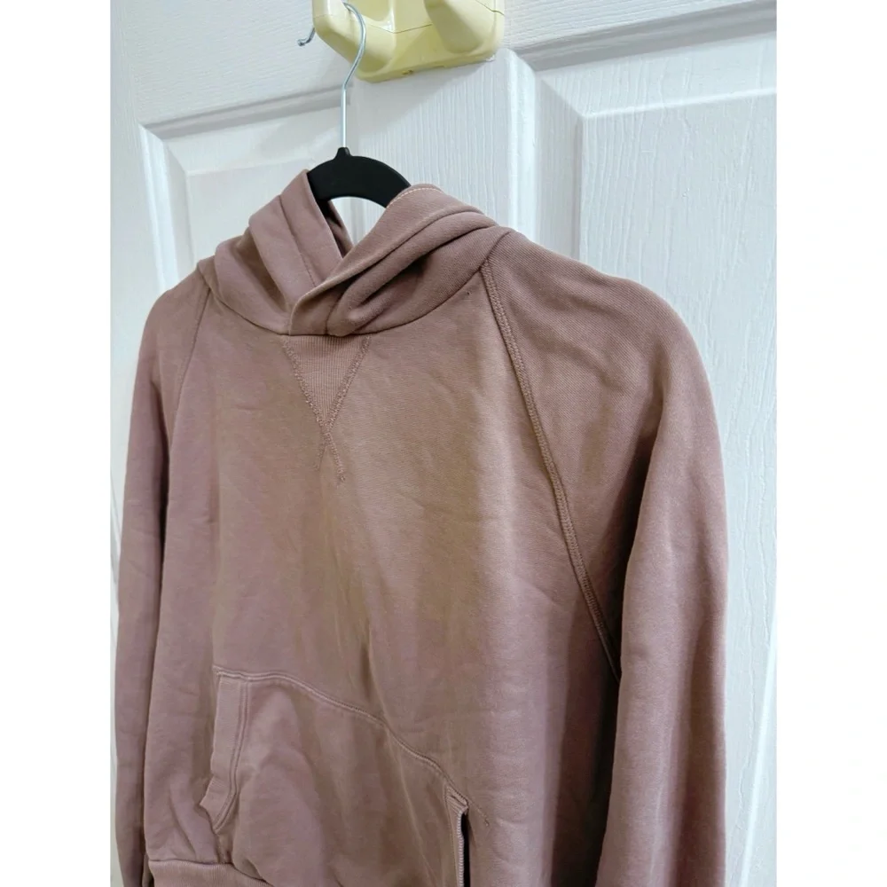 Athleta Slit Back Moonrise Hoodie in Purple Brown - Picture 4 of 8